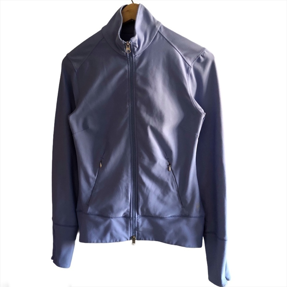 Lucy Activewear full zip jacket periwinkle